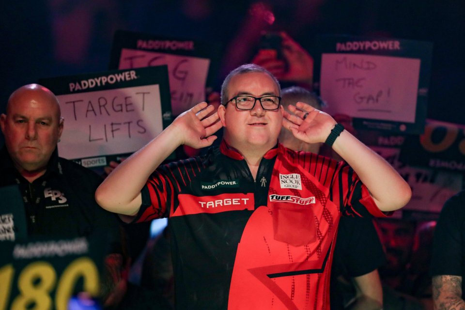 Stephen Bunting is up to No5 thanks to his stellar run to the semis