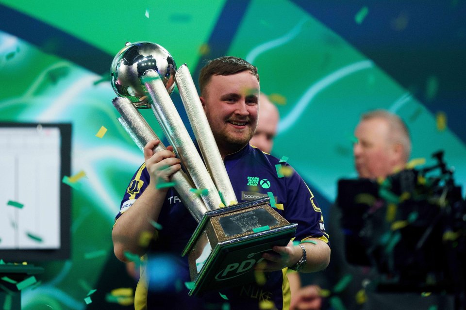 Luke Littler is the youngest player to win the World Darts Championship