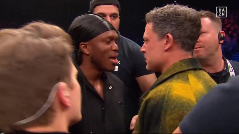 KSI and Wayne Bridge facing off at Misfits 20.