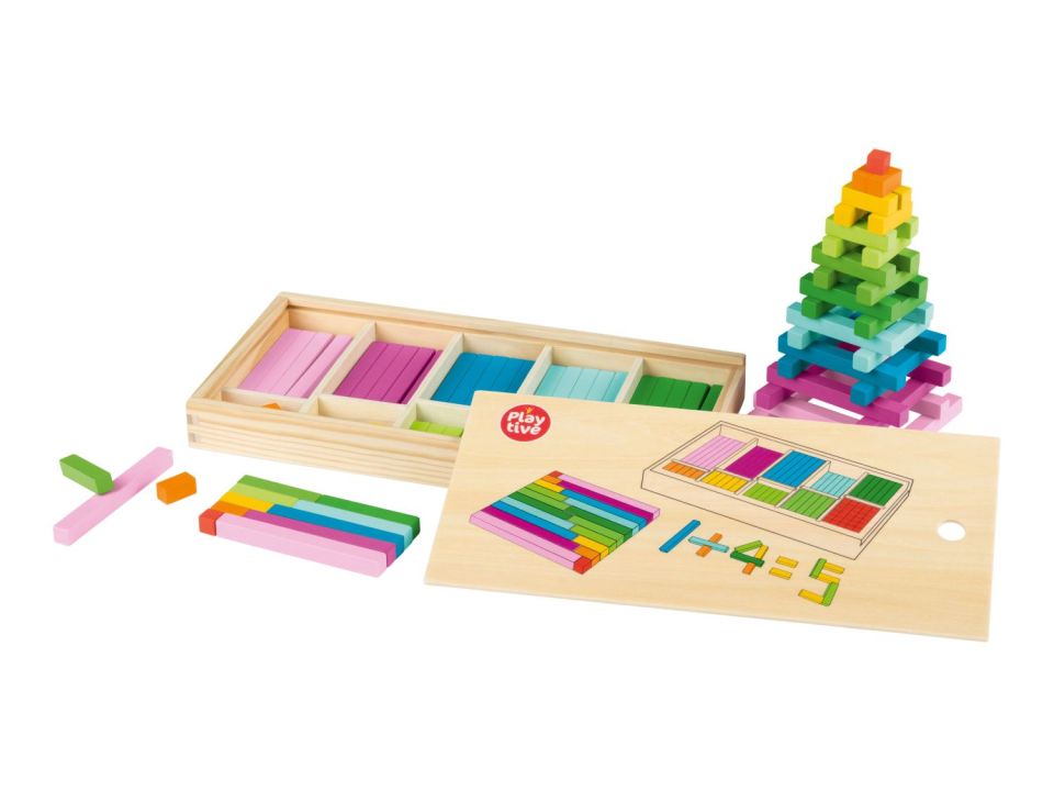 Suitable for children aged three and over, a 151-piece set can help develop motor skills and mathematics