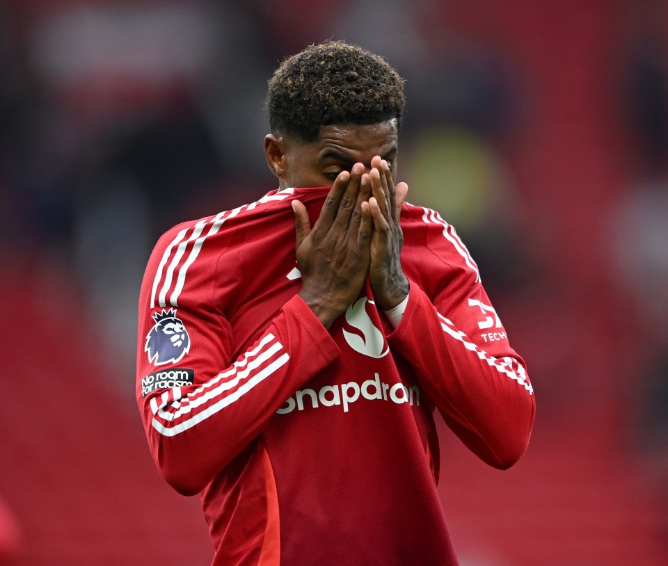 Marcus Rashford has been exiled by Ruben Amorim