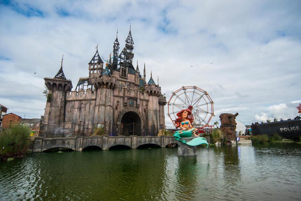 Banksy's Dismaland bemusement park.