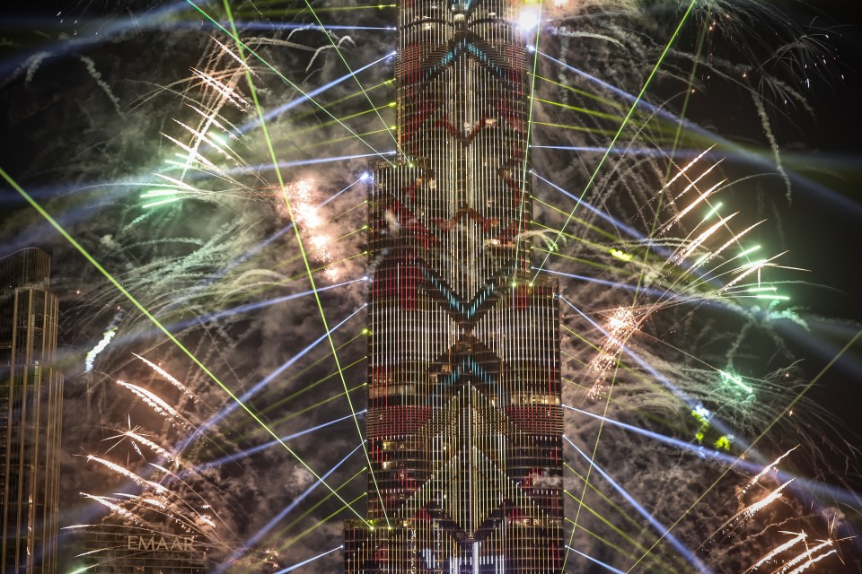 The emirate has always been a big contender when it comes to New Year's Eve world records