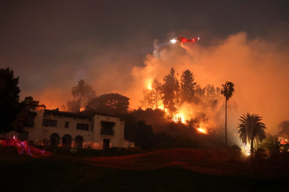 The wildfires have ripped through the city, with five deaths confirmed so far