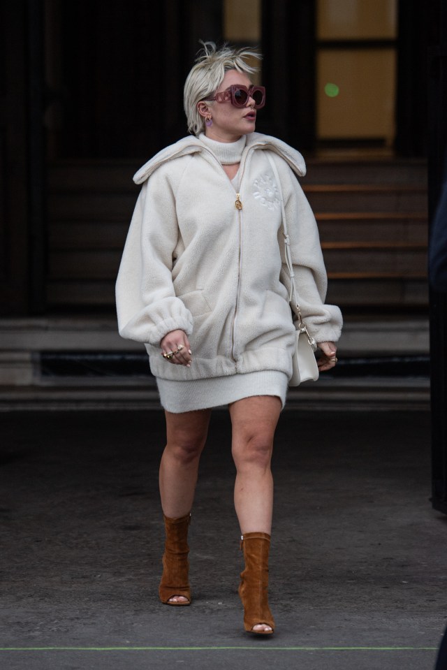 Florence Pugh at Paris Fashion Week.