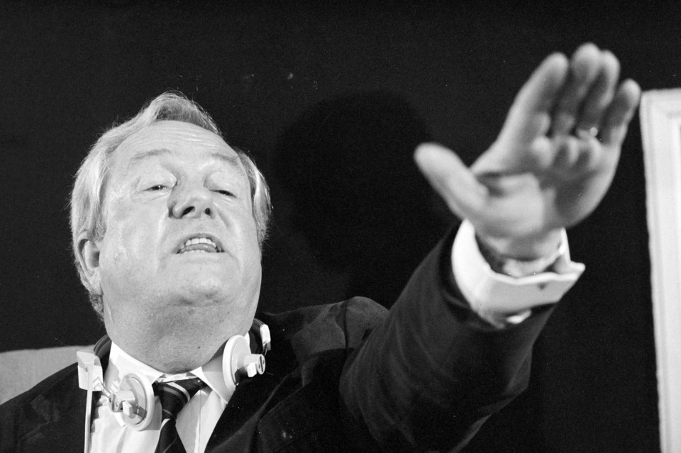 France's far right leader Jean-Marie Le Pen died aged 96, 'surrounded by loved ones', seen above in 1985