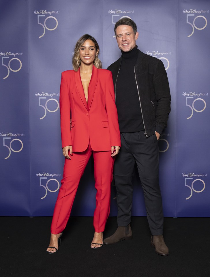 Frankie and Wayne Bridge at the Walt Disney World 50th anniversary celebration.