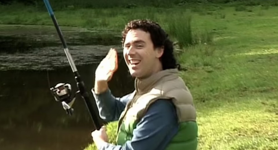 Lost footage from THAT fishing trip has been seen for the first time