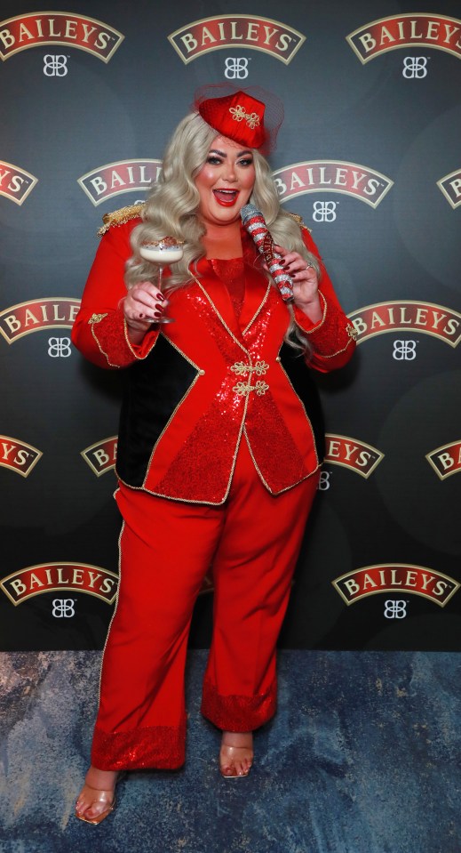 Gemma Collins at a Baileys event.