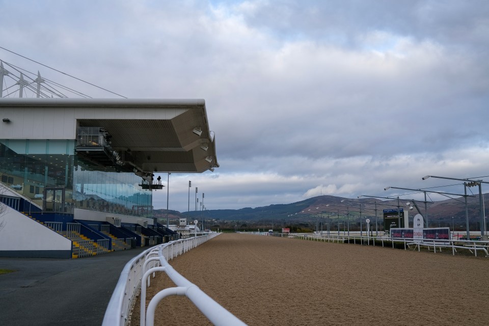 General view of Dundalk Racecourse.