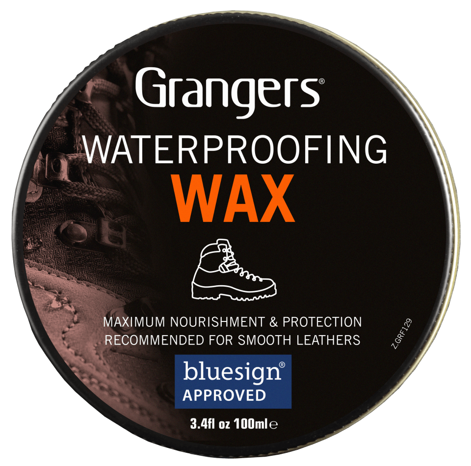 Grangers waterproofing wax tin.