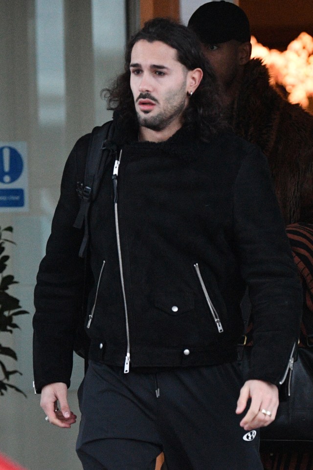 Graziano Di Prima heading to Strictly Come Dancing rehearsals.