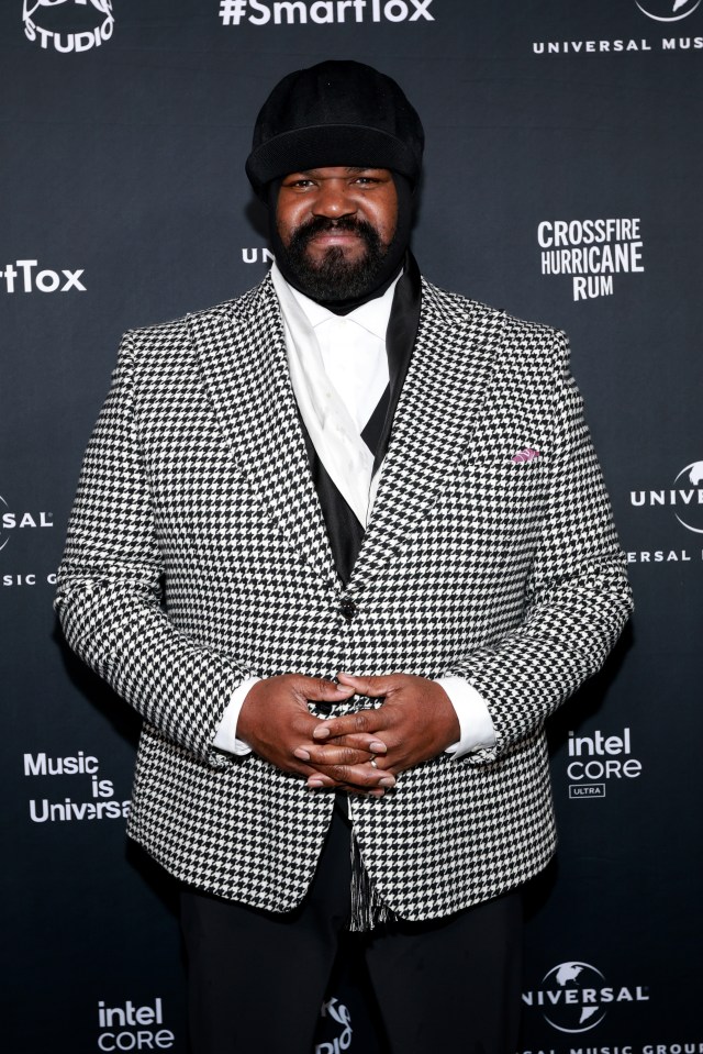 Gregory Porter at a Universal Music event.