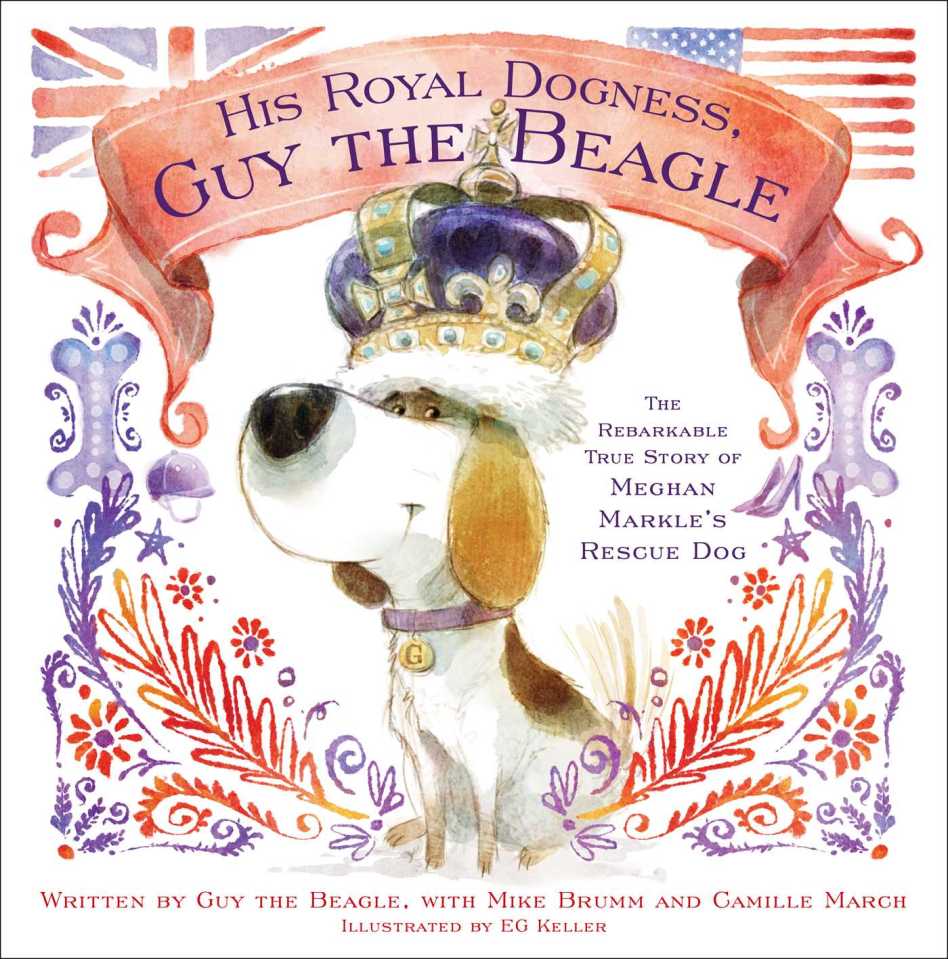 Guy 'wrote' the book ‘His Royal Dogness’ published by Simon & Schuster in 2018