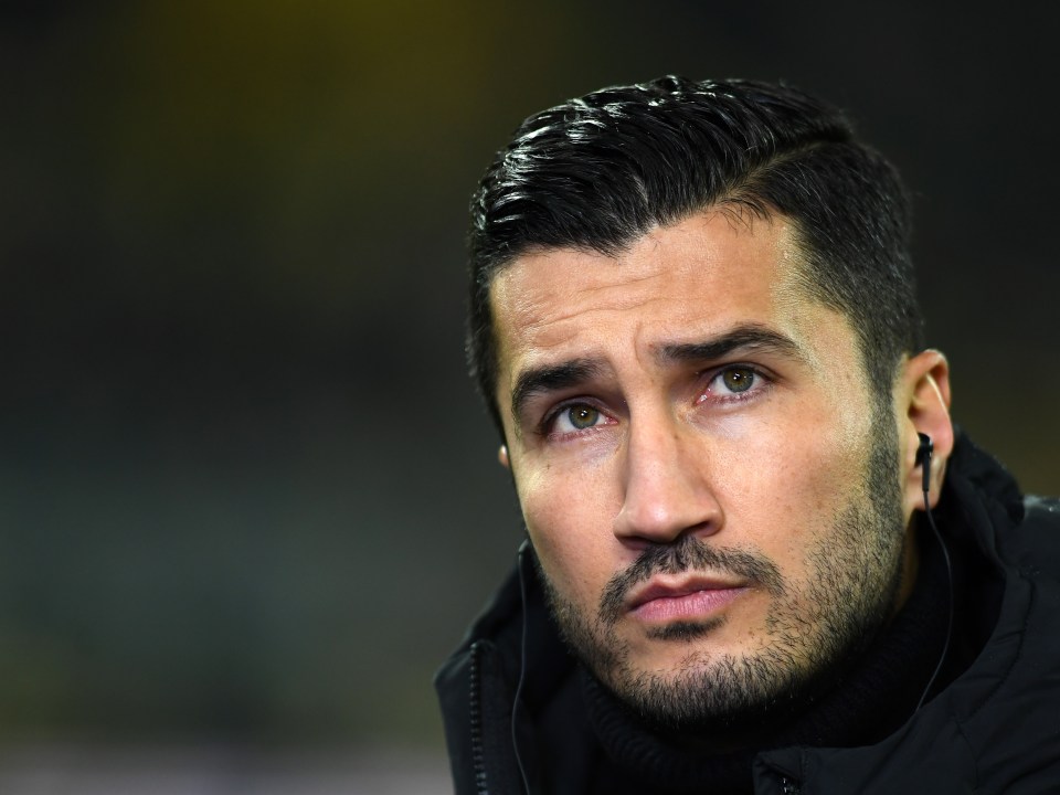 Head coach Nuri Sahin of Borussia Dortmund.