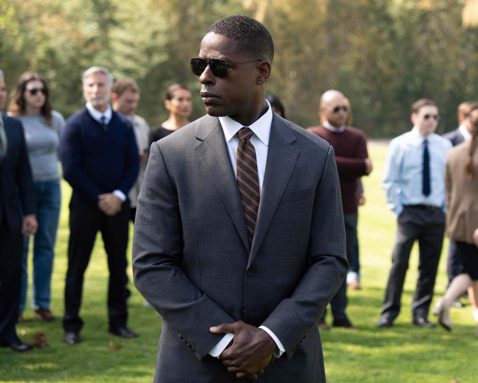 Sterling K. Brown in a scene from "Paradise."