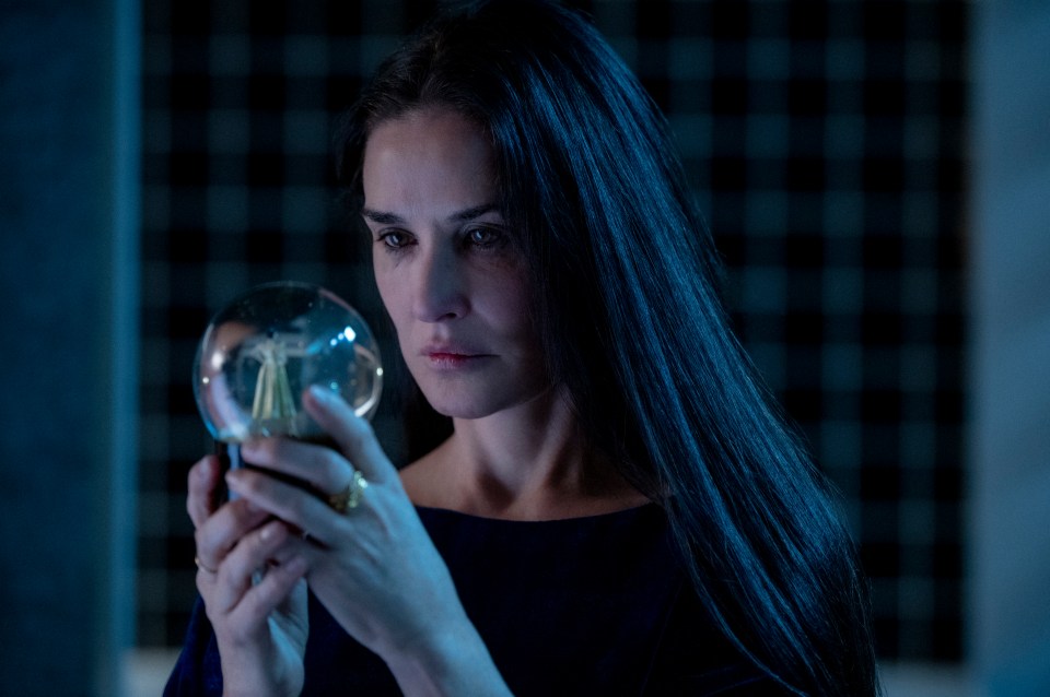 Demi Moore in a scene from "The Substance."