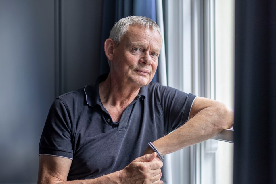 Portrait of Martin Clunes, shortlisted for Portrait Photographer of the Year at the UK Picture Editors' Guild Awards.