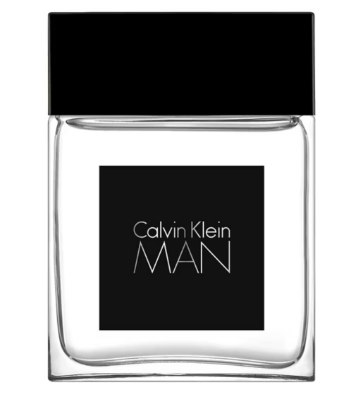 Calvin Klein Man fragrance bottle.