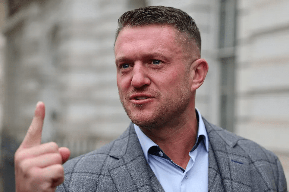 Tommy Robinson was jailed for 18 months in October 2024