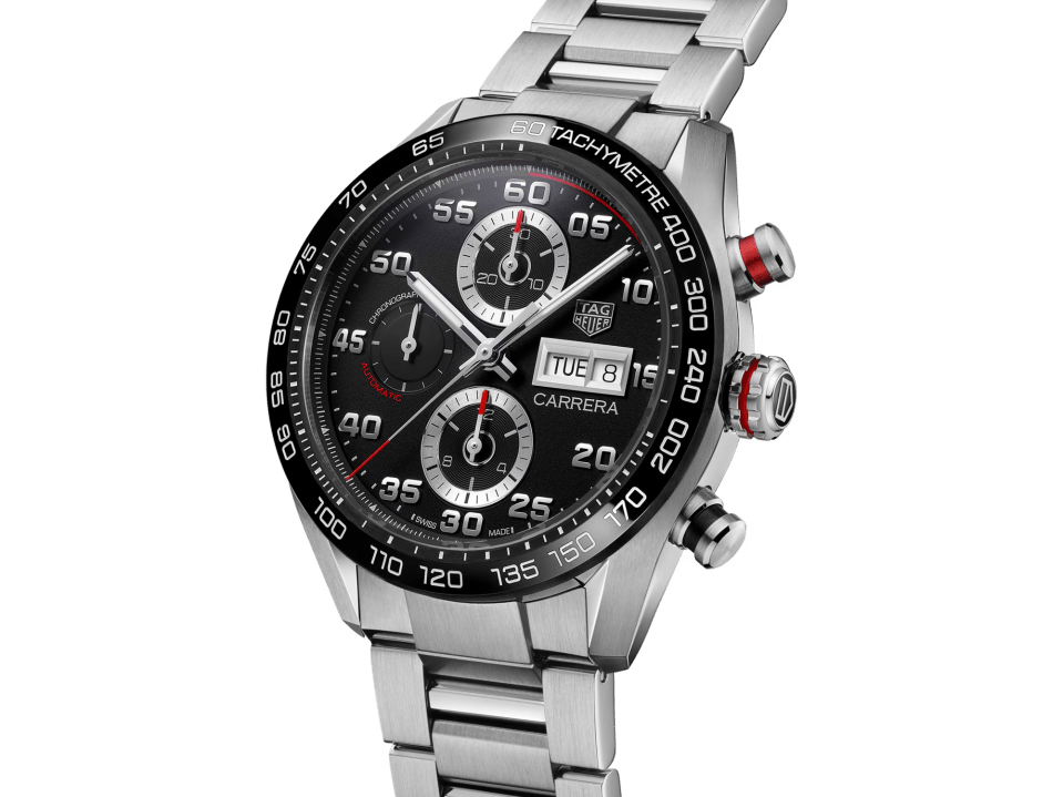 Tag Heuer Carrera Calibre 16 chronograph watch.