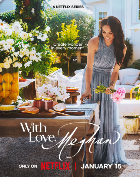 Promotional image for the Netflix series "With Love, Meghan."