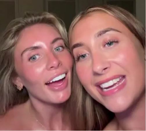 Bonnie Blue and Lily Phillips, two TikTok creators.