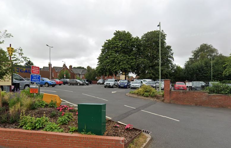 Ipswich car park.