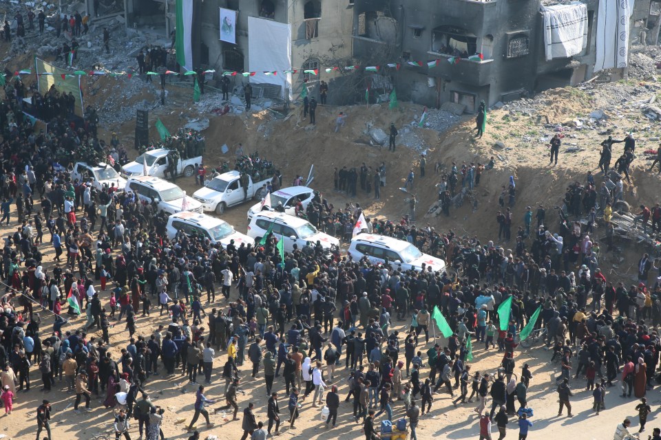 Release of Israeli soldier in Gaza as part of a ceasefire and prisoner exchange.