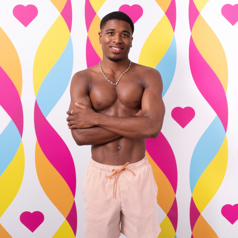 Portrait of Montel McKenzie, Love Island contestant.