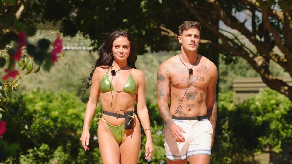 Olivia and Luca from Love Island All Stars.