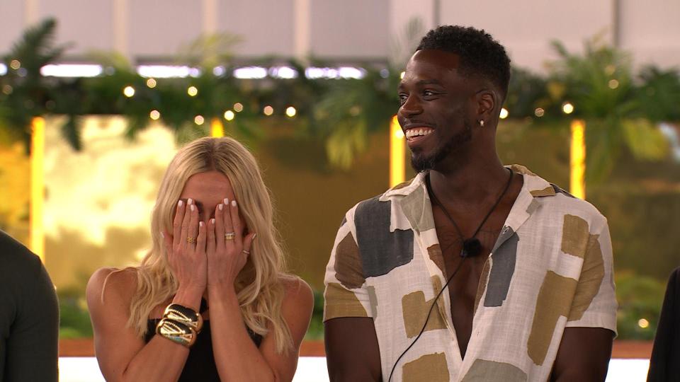 Gabby and Marcel from Love Island All Stars.