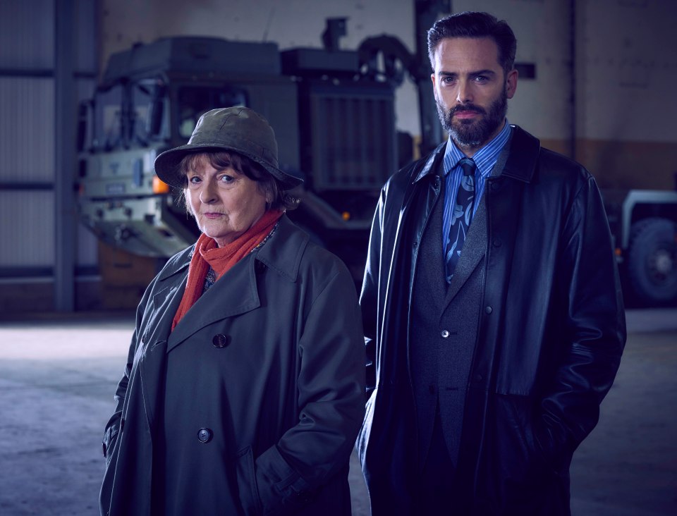 Brenda Blethyn and David Leon in Vera series 14.