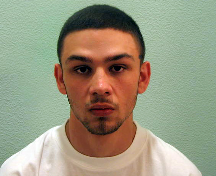 Mugshot of Jake Fahri, convicted of murder.