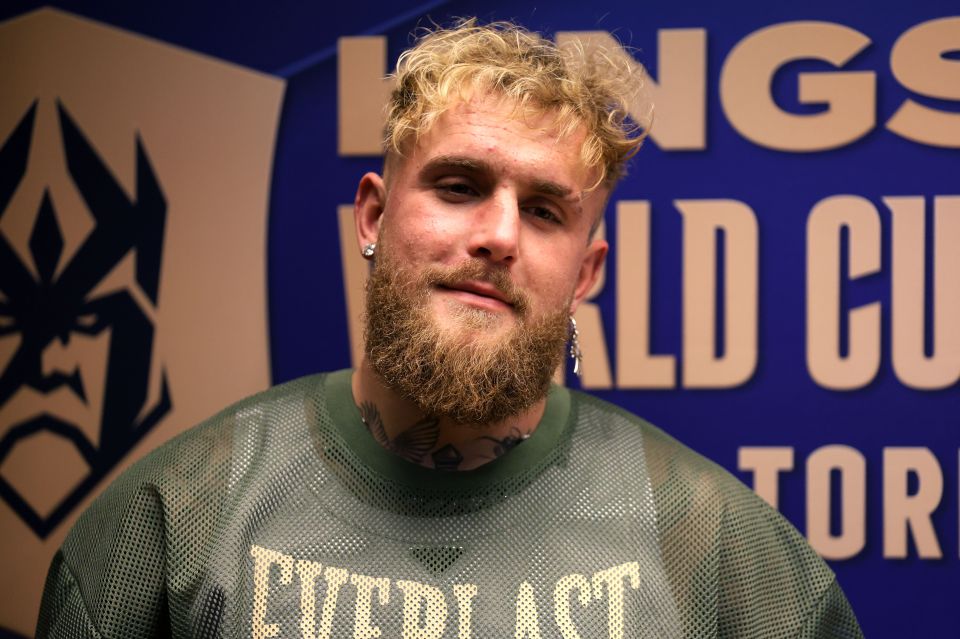 Jake Paul at the Kings League World Cup.