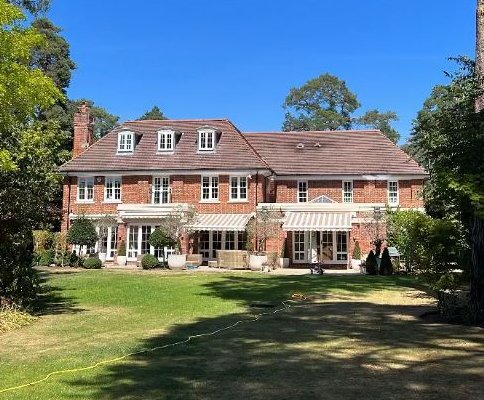 He has two homes including a £4.4m mansion in Surrey