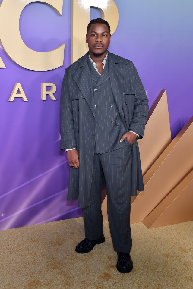 John Boyega at the NAACP Image Awards.