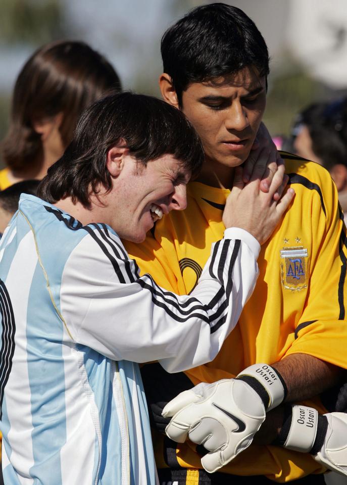 Oscar Ustari played with Messi for Argentina and Inter Miami