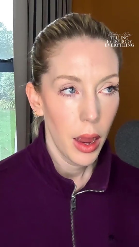 Katherine Ryan addresses weight loss speculation.