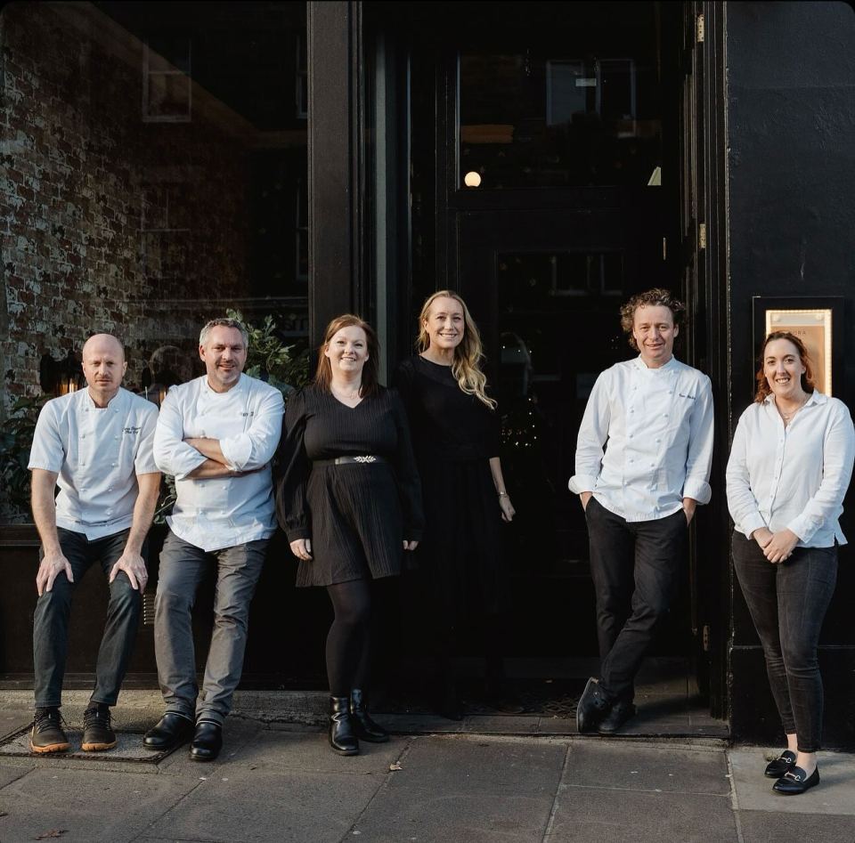 Group photo of KORA by Tom Kitchin staff.