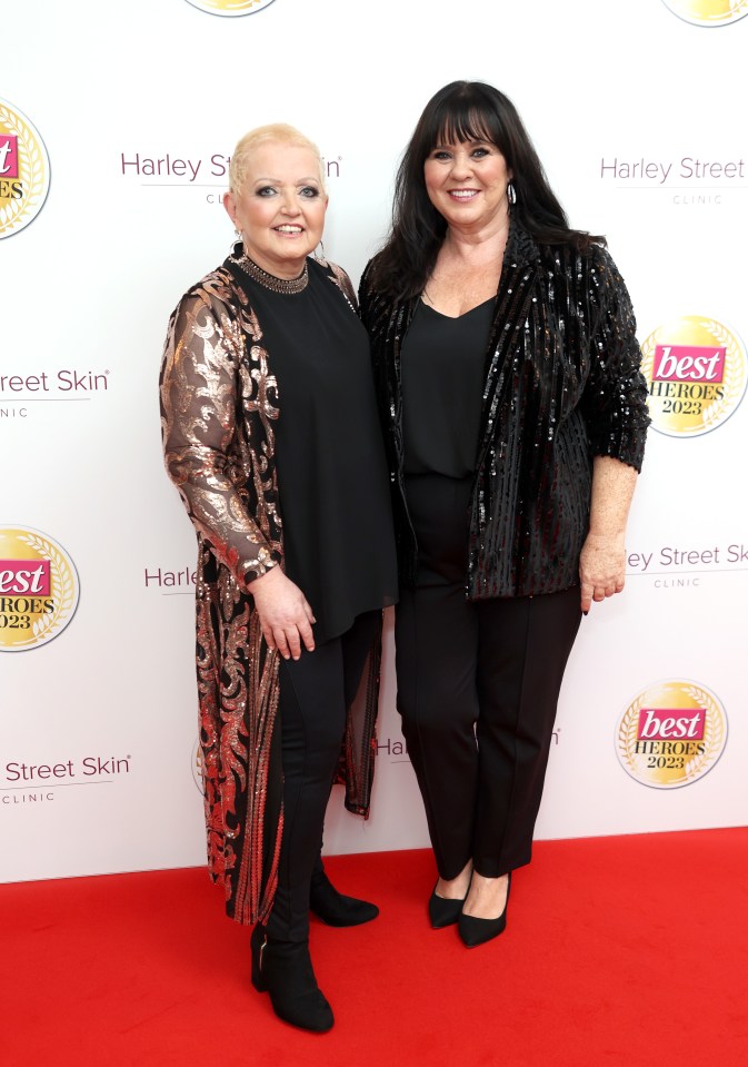 Linda Nolan and Coleen Nolan on the Loose Women TV show.