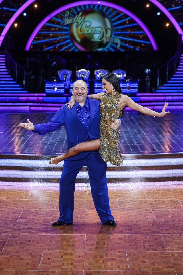 Strictly Come Dancing Live Tour 2025 photocall: a man and woman dancing.