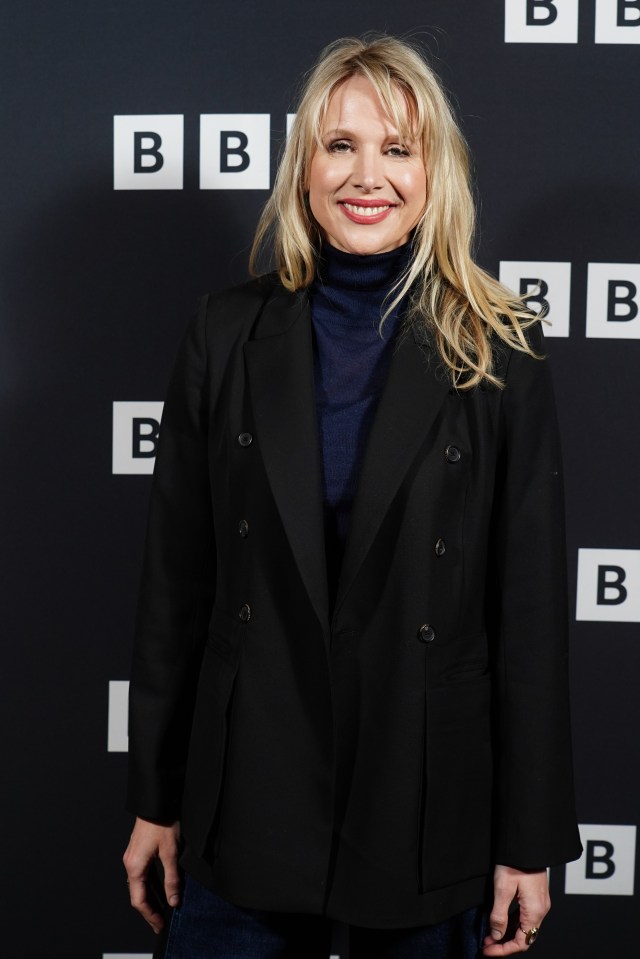 Lucy Punch at a BBC screening.