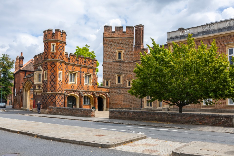 Main entrance to Eton College.