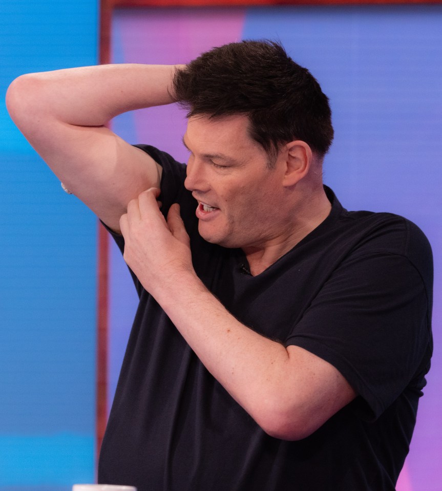 Mark Labbett on the Loose Women TV show.