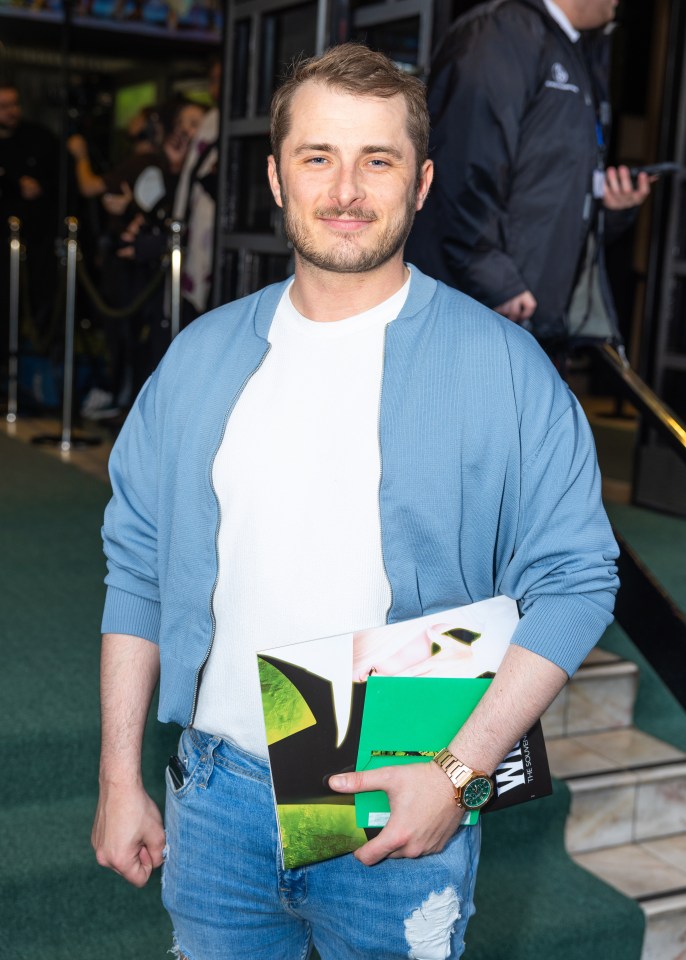 Max Bowden at the Wicked Gala Night.