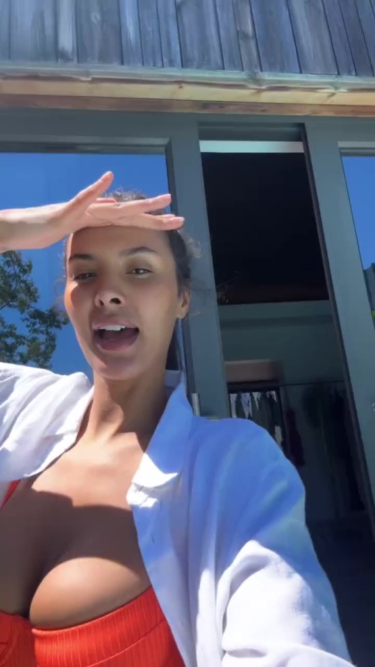 Maya Jama has given fans a peek at her luxury villa in South Africa