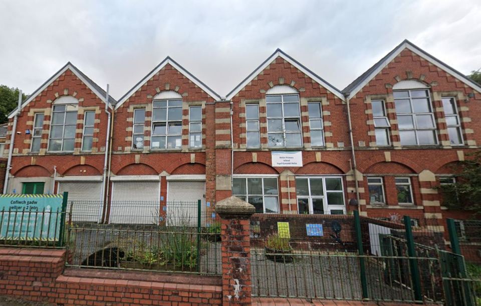 Melin Primary School building.