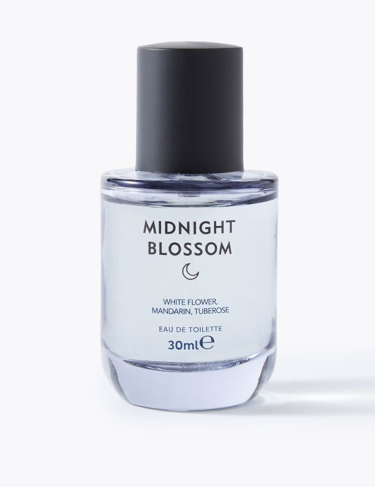 Midnight Blossom Eau De Toilette bottle.