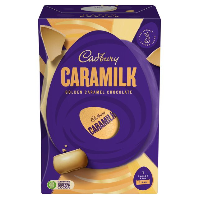 Cadbury Caramilk Easter egg (183g).